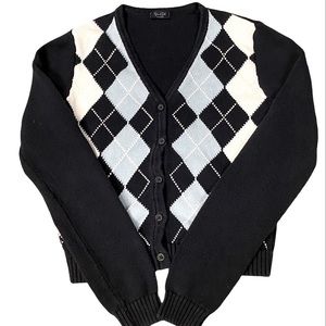 Brandy Melville Elizabeth Argyle Sweater
